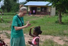 Studerende inden for socialt arbejde på børnehjem i Ghana Praktikophold inden for socialt arbejde